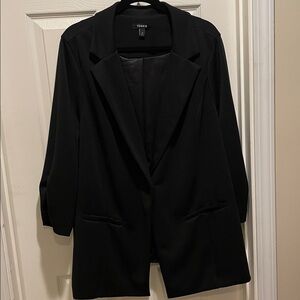 Torrid soft one button blazer | size 4